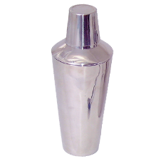 Cocktail shaker i rustfri st&aring;l