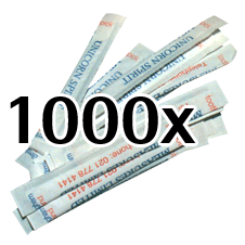 Tandstikker, pakket enkeltvis